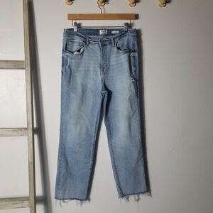 KENSIE WOMEN'S THE SLIM DISTRESS JEANS SIZE 12